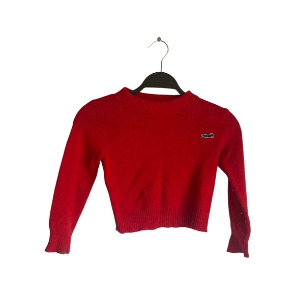 Le Tigre vintage red kids sweater size 4 - Picture 1 of 3